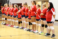 Dinwiddie vs Thomas Dale Ladies Volleyball 10-03-2013