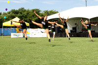 James River HS Dance Team at 2010 BB/BS Duck Race