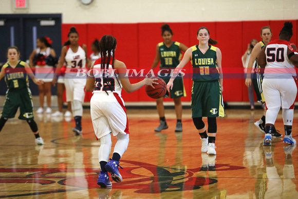 Dinwiddie vs Louisa Girls Basketball