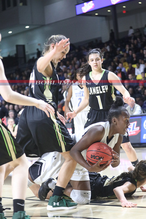 Cosby vs Langley Girls Basketball  3-8-2018