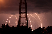 Cell Tower Lightning 5-03-2012