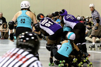 Rivercity Roller Girls vs the Dominion Derbygirls and the Palmetto State Rollergirls